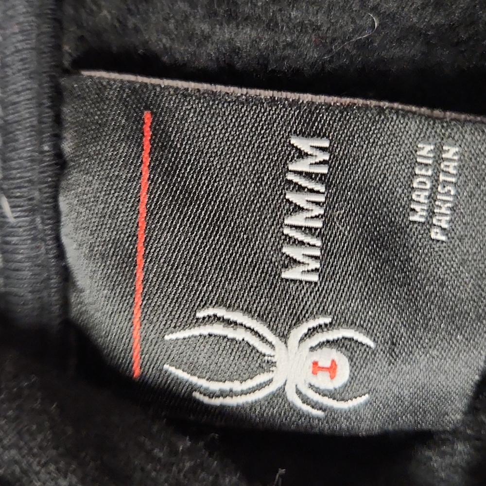 EUC Spyder Men's sz M Sweatshirt w/hoodie & front pouch - Picture 4 of 6